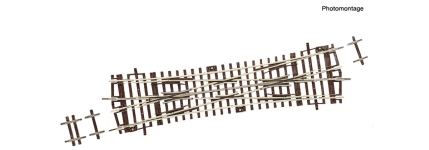 Roco 42452 - H0 - Doppelkreuzungsweiche, DKW 15°, 230 mm
